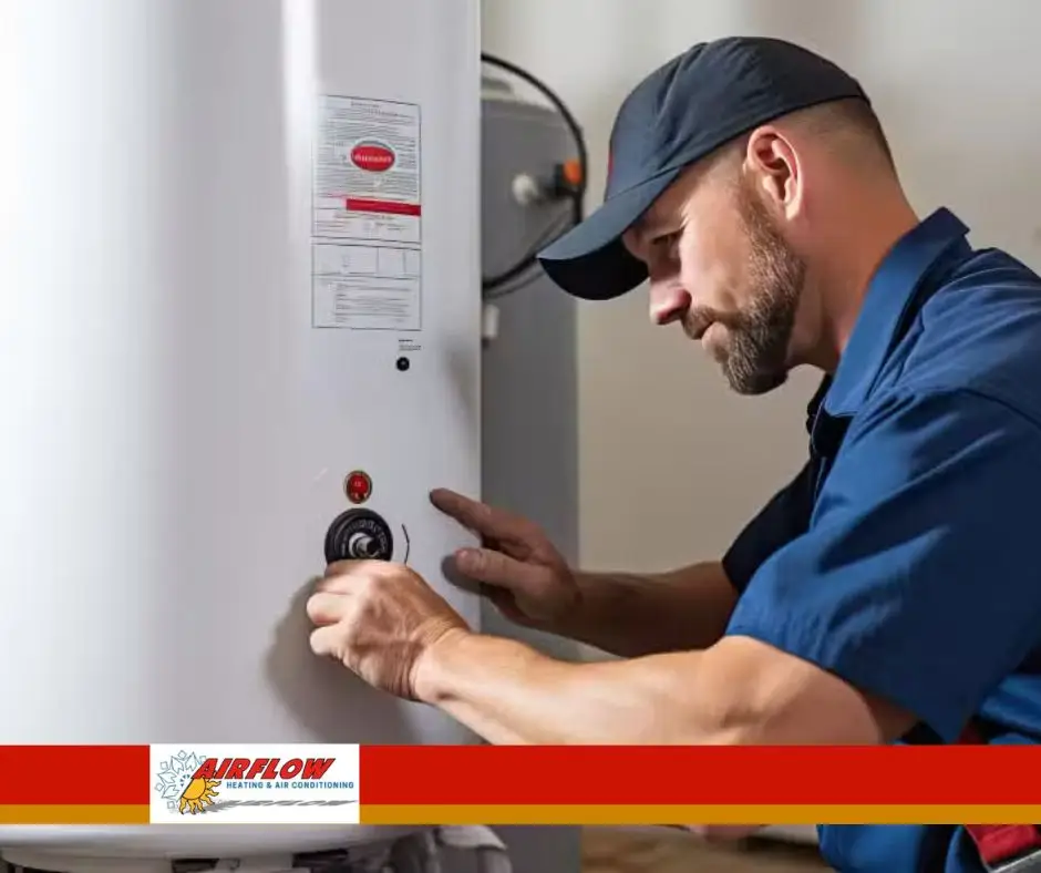 Custom tankless water heater installation in a modern home, showcasing energy-efficient design for extended lifespan.